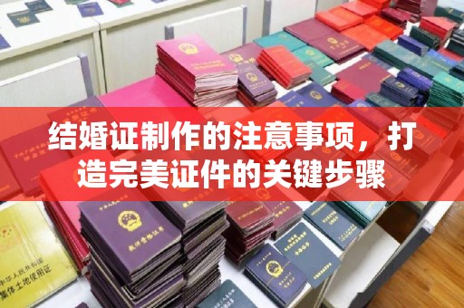 涞源结婚证制作的注意事项，打造完美证件的关键步骤