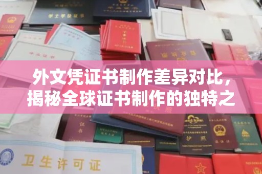 涞源外文凭证书制作差异对比，揭秘全球证书制作的独特之处