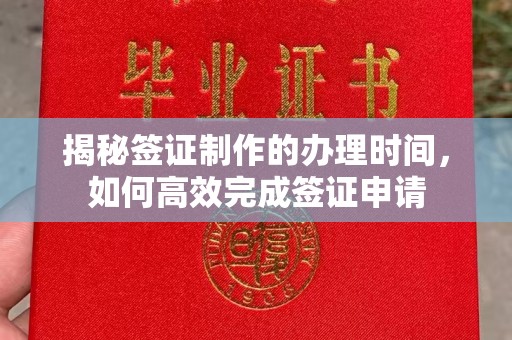 涞源揭秘签证制作的办理时间，如何高效完成签证申请