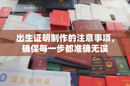 涞源出生证明制作的注意事项，确保每一步都准确无误
